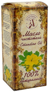 Schöllkrautöl 50ml UKRAINISCHE KOSMETIK - Biogo.de